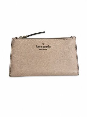 kate spade Jackson Small Beige Bifold Wallet
